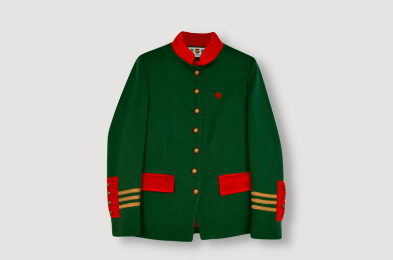 Blazer verde mujer