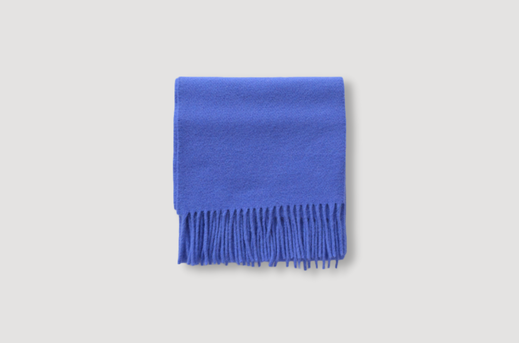 Bufanda azul