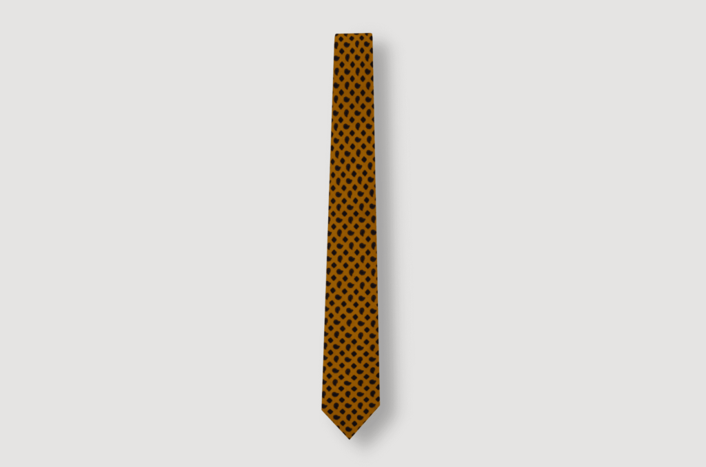 Corbata amarilla
