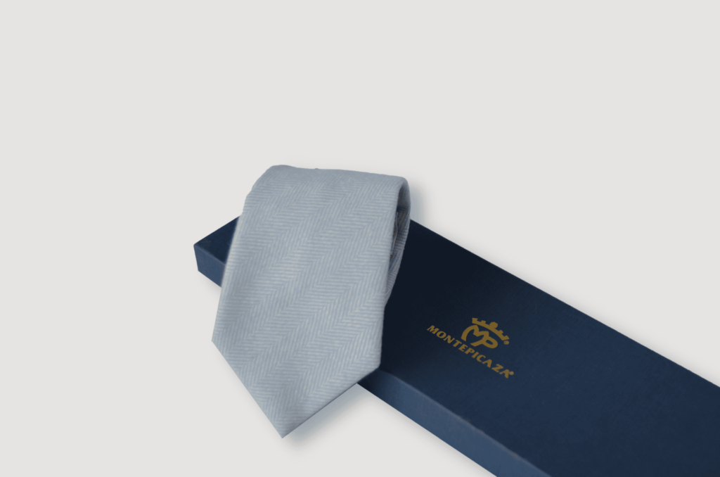 Corbata gris para traje