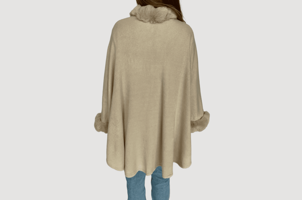 Abrigo capa mujer