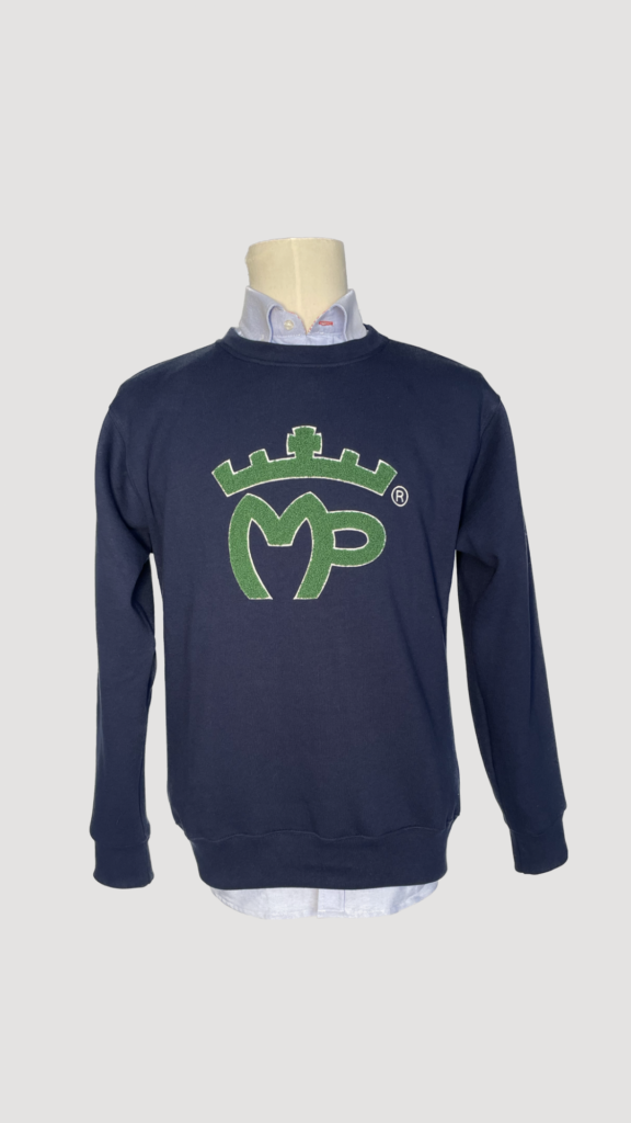Sudadera hombre azul