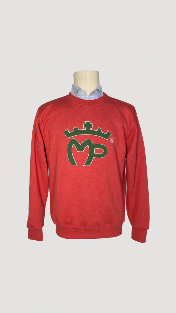 Sudadera hombre roja