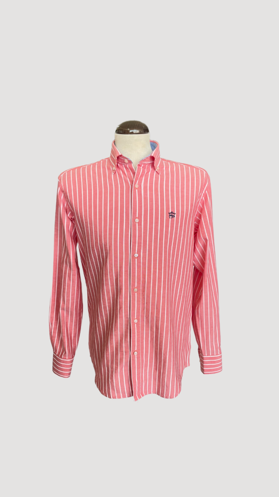 Camisa rayas coral