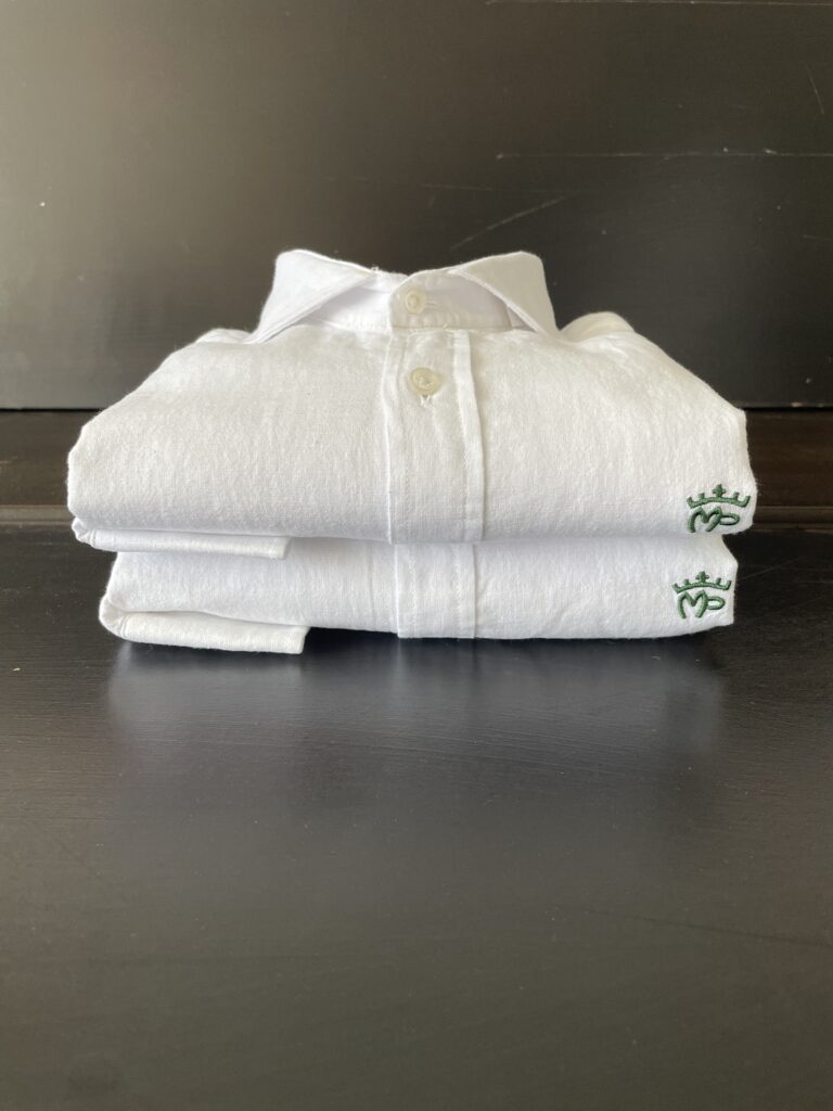 Camisas de lino blanco Montepicaza para verano