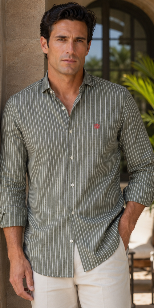 CAMISA KAKI RAYAS 1 2026