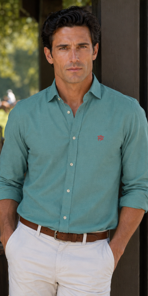 CAMISA VERDE AGUA 1 2026