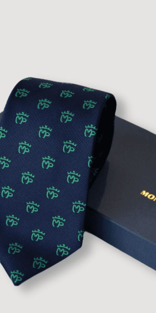 Corbata azul marino para trajes