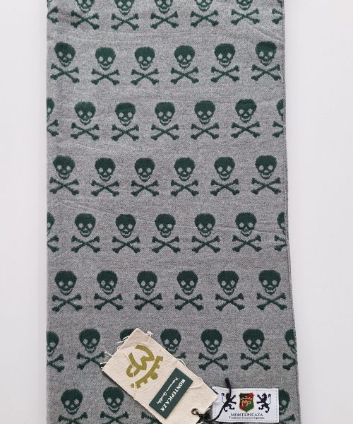 FOULARD GRIS VERDE