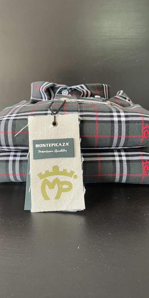 Camisas de hombre cuadros oscuros Montepicaza